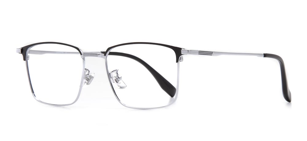 CARETTA Eyeglasses Teenage Man Rectangular Full-Rimmed Metal Unfiltered CRTTA 7579-C4